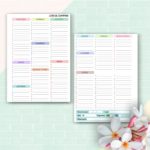 Lista de Compras - Por setor - Sem preenchimento