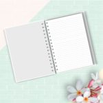 Caderno A5 - Pautado sem data