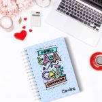 Caderno A5 - Em casa a gente conversa