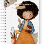 Caderno A5 - Querida Professora - Capa 02