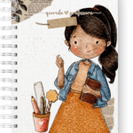 Caderno A5 - Querida Professora - Capa 03