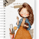 Caderno A5 - Querida Professora - Capa 04