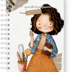 Caderno A5 - Querida Professora - Capa 05