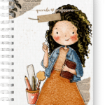 Caderno A5 - Querida Professora - Capa 06