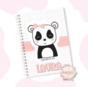 CAPA A5 - PANDA ESCANDINAVO ROSA