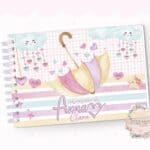 Livro de Mesversário - Chuva de Amor Rosa - Coleção 2.2