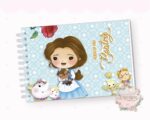 Caderno de Mensagens - Bela - Princesa 01 - Coleção 2022