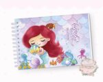 Caderno de Mensagens - Ariel - Princesa 03 - Coleção 2022