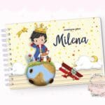 Caderno de Mensagens - Pequeno Príncipe - Fundo Amarelo - Moreno - Coleção 2.2