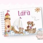 Caderno de Mensagens - Ursinha Marinheira - Coleção 2.2