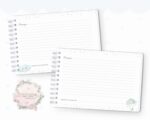 Caderno de Mensagens - Chuva de Amor Verde - Coleção 2022 - Imagem 3