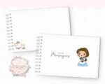 Caderno de Mensagens - Bela - Princesa 01 - Coleção 2022 - Imagem 2