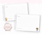 Caderno de Mensagens - Bela - Princesa 01 - Coleção 2022 - Imagem 3