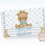 Caderno de Mensagens - Ursinho Príncipe - Coleção 2.2