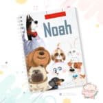 Caderno - Pets - Menino - Coleção 2.3