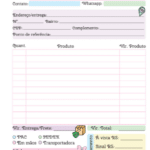 CADERNO PEDIDOS LACEIRA