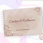 Caderno de Mensagens - Casamento - Capa 01