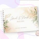 Caderno de Mensagens - Casamento - Capa 05