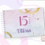 Caderno de Mensagens - Aniversário - Capa 06