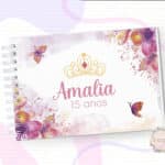 Caderno de Mensagens - Aniversário - Capa 07