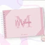 Caderno de Mensagens - Aniversário - Neutro Rosa