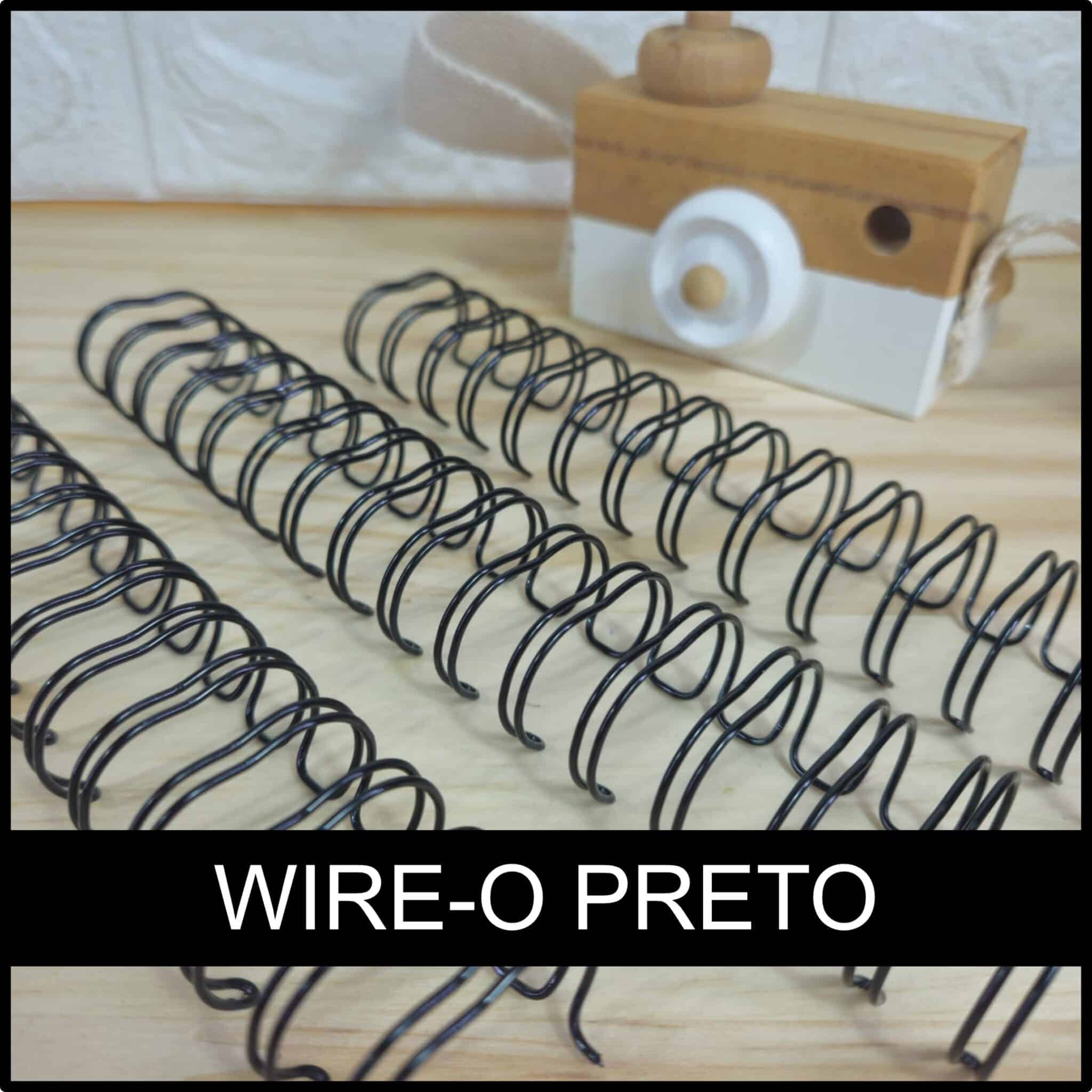 Wire-o preto