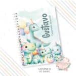 Caderneta de Saúde - Dino Party - Menino - Coleção 2.4