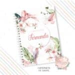 Caderneta de Saúde - Floral Elegante - Coleção 2.4