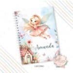Caderno A5 - Fadinha 02 - Coleção 2.4