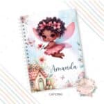 Caderno A5 - Fadinha 03 - Coleção 2.4
