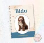 CADERNETA PET - PET 001 COM FOTO
