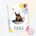 CADERNETA PET - PET 002 COM FOTO