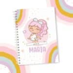 Agenda Escolar - 2025 - Menininha Rosa