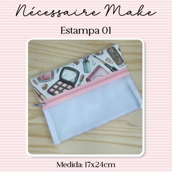 Nécessaire Make - Personalizada - Estampa 01 - Imagem 1