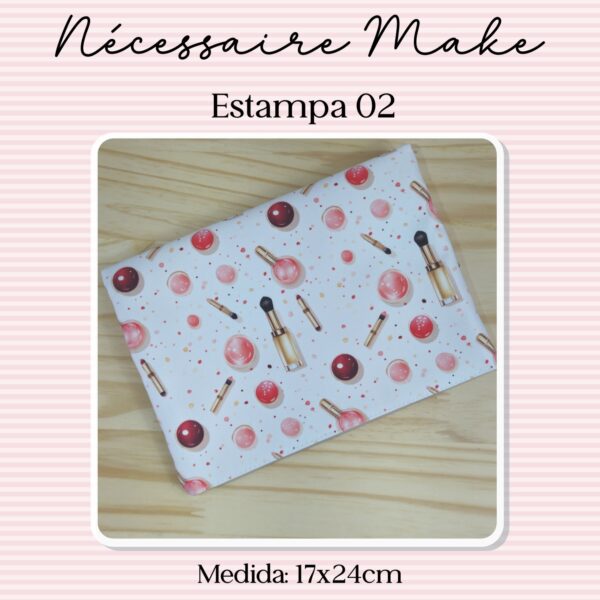 Nécessaire Make - Personalizada - Estampa 02 - Imagem 2