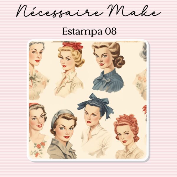 Nécessaire Make - Personalizada - Estampa 08 - Imagem 3