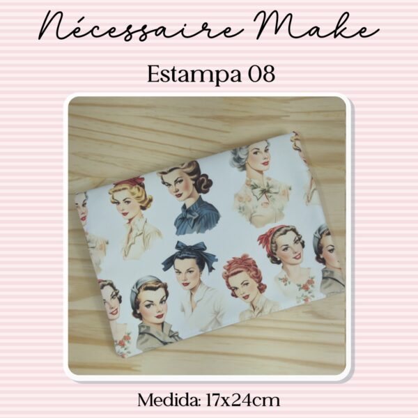 Nécessaire Make - Personalizada - Estampa 08 - Imagem 2