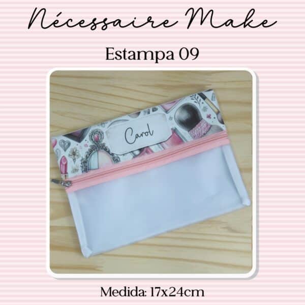 Nécessaire Make - Personalizada - Estampa 09 - Imagem 1
