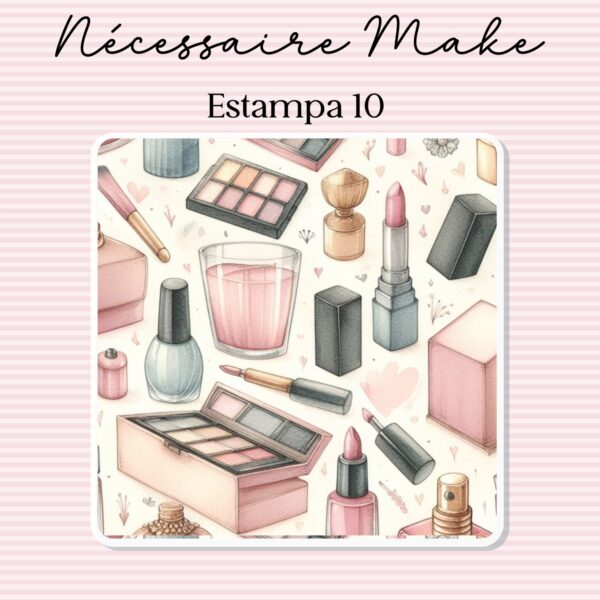 Nécessaire Make - Personalizada - Estampa 10 - Imagem 3