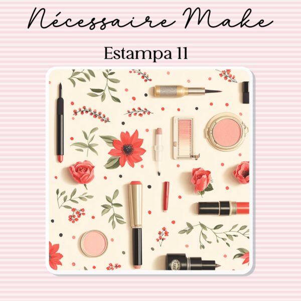 Nécessaire Make - Personalizada - Estampa 11 - Imagem 3