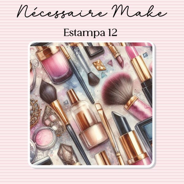 Nécessaire Make - Personalizada - Estampa 12 - Imagem 3