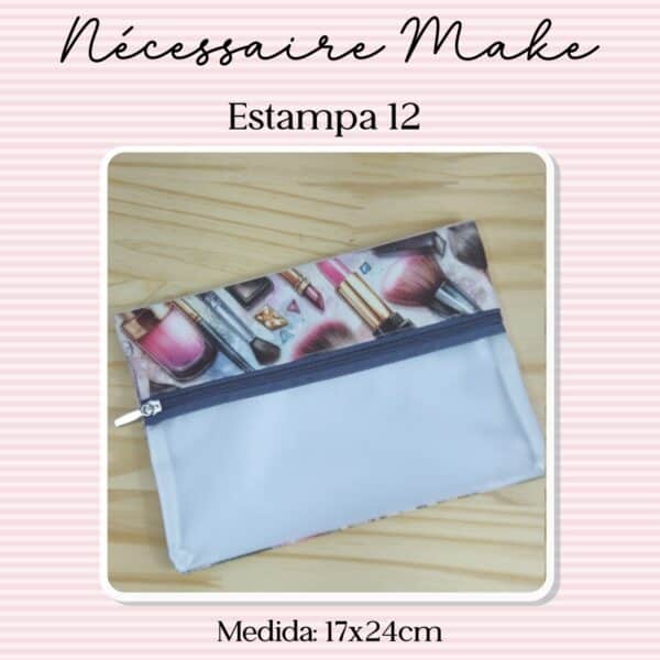 Nécessaire Make - Personalizada - Estampa 12 - Imagem 1