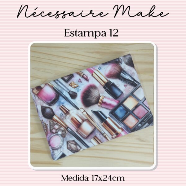 Nécessaire Make - Personalizada - Estampa 12 - Imagem 2