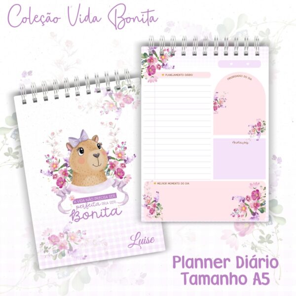 Planner Diário - Coleção Vida Bonita - Capa 02 - Imagem 1