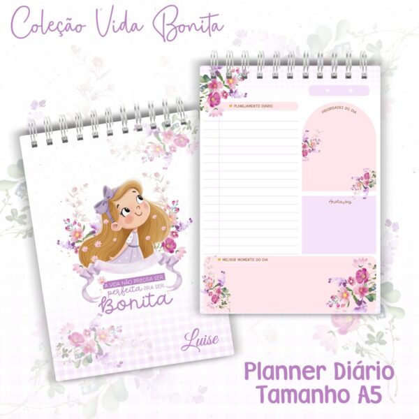 Planner Diário - Coleção Vida Bonita - Capa 04 - Imagem 1