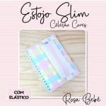 Estojo Slim com elástico - Coleção Cores - Imagem 9
