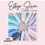 Estojo Slim com elástico - Coleção Cores