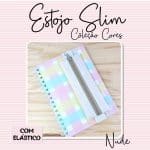 Estojo Slim com elástico - Coleção Cores - Imagem 8