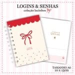 Caderninho de Logins e Senhas - Coleção Lacinhos - Capa 03