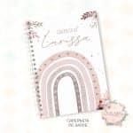 Caderneta de Saúde - Arco Íris Aquarela Boho - Coleção 2.5